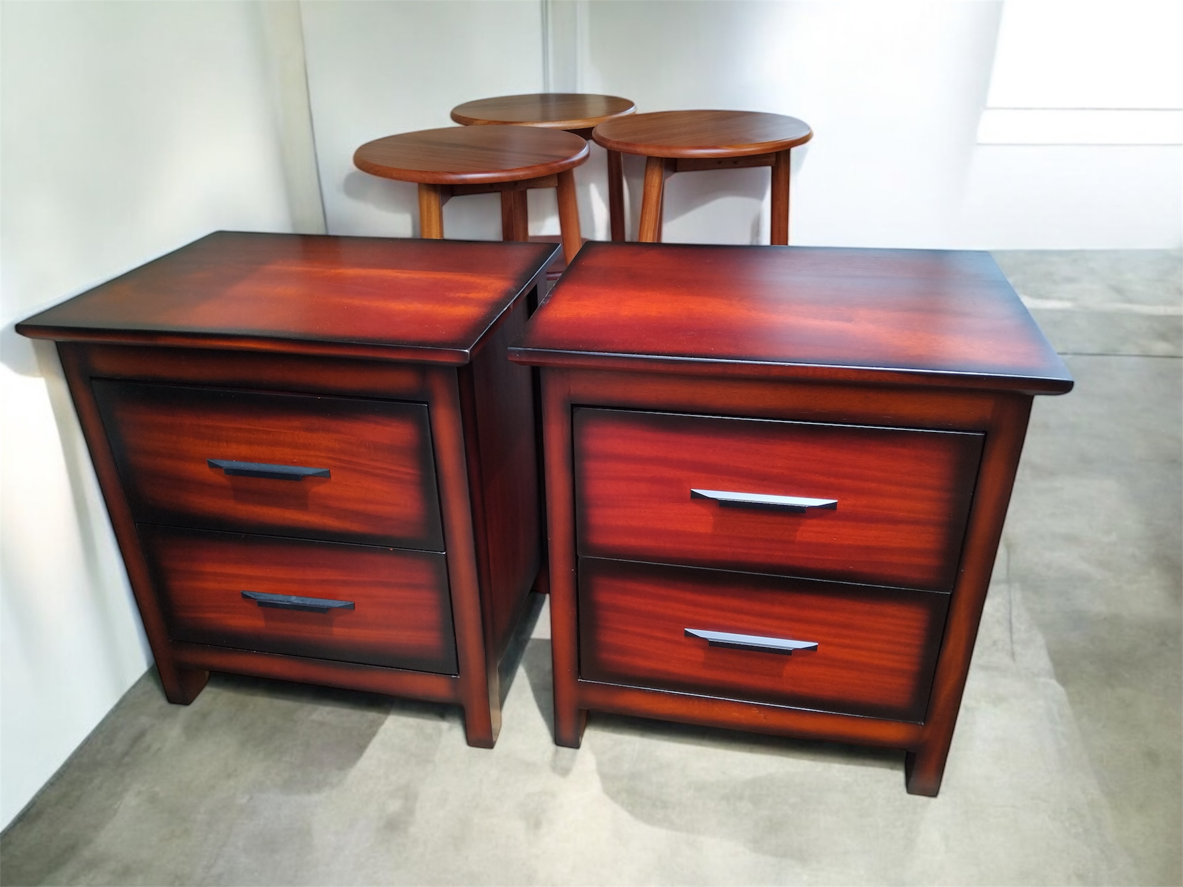 tlasma-furniture-uganda053940 2 mahogany 2 Drawer Bedside Table, Bedroom Storage Cabinet